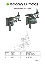 Preview for 5 page of Decon wheel MED3155 Assembly Instructions Manual