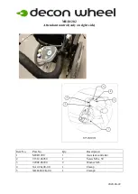 Preview for 6 page of Decon wheel MED3155 Assembly Instructions Manual