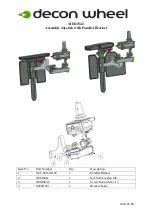 Preview for 3 page of Decon wheel MED3168 Assembly Instructions Manual