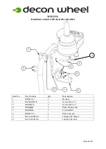 Preview for 5 page of Decon wheel MED3168 Assembly Instructions Manual