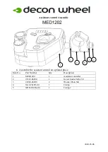 Preview for 6 page of Decon wheel MED3168 Assembly Instructions Manual