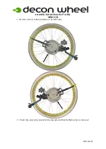 Decon wheel MED3194 Assembly Instructions preview