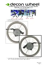 Decon wheel MEM6003-11 Assembly Instructions preview