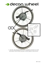 Предварительный просмотр 2 страницы Decon wheel MEM6273 Assembly Instructions