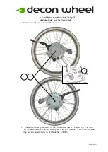 Preview for 1 page of Decon wheel MEM6419P Assembly Instructions