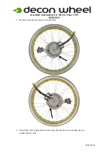 Decon wheel Meyra Nano 1.155 Assembly Instructions Manual предпросмотр