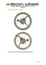 Preview for 1 page of Decon wheel MEYRA X3-3.352 Assembly Instructions