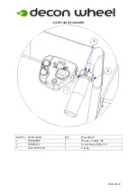 Preview for 4 page of Decon wheel MEYRA X3-3.352 Assembly Instructions