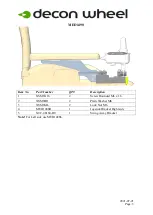 Preview for 3 page of Decon wheel Mobilex Dolphin Assembly Instructions Manual