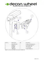 Preview for 3 page of Decon wheel OlympicHopper Assembly Instructions Manual