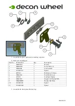 Preview for 2 page of Decon wheel Roxx NO Assembly Instructions