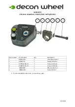 Preview for 5 page of Decon wheel Trigo T MED3327 Assembly Instructions Manual