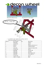 Предварительный просмотр 2 страницы Decon wheel XLT Nordic Assembly Instructions Manual