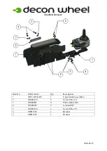 Предварительный просмотр 4 страницы Decon wheel XLT Nordic Assembly Instructions Manual