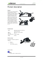 Preview for 9 page of decon Adventus User Manual