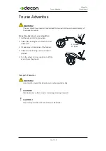 Preview for 15 page of decon Adventus User Manual