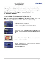 Предварительный просмотр 9 страницы deconta aircontrol S 1 Instruction Manual