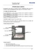 Предварительный просмотр 16 страницы deconta aircontrol S 1 Instruction Manual