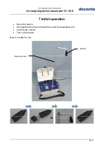 Preview for 8 page of deconta airsampler 15 S Instruction Manual