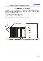 Preview for 13 page of deconta Compact 100.000 Instruction Manual