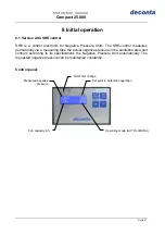 Preview for 13 page of deconta Compact 25.000 Instruction Manual