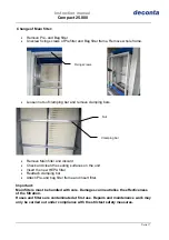 Preview for 17 page of deconta Compact 25.000 Instruction Manual