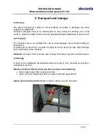 Preview for 4 page of deconta D 110L Instruction Manual