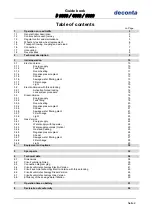 Предварительный просмотр 2 страницы deconta decontamination mobile D 3000 Manual Book