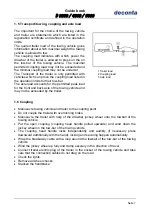 Предварительный просмотр 7 страницы deconta decontamination mobile D 3000 Manual Book