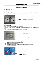 Предварительный просмотр 10 страницы deconta decontamination mobile D 3000 Manual Book