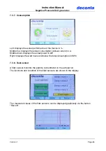 Preview for 44 page of deconta green dec G 100 Original Instruction Manual