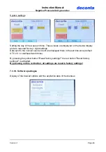 Preview for 46 page of deconta green dec G 100 Original Instruction Manual