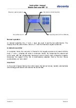 Предварительный просмотр 12 страницы deconta ME 12 Original Instruction Manual