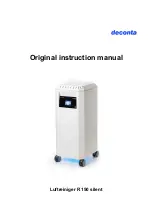 deconta R 150 silent Original Instruction Manual preview