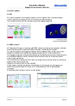 Preview for 13 page of deconta smart dec S 200 Original Instruction Manual