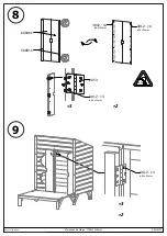 Preview for 11 page of Décor et Jardin 20232P000 Assembly Notice