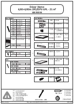 Preview for 15 page of Décor et Jardin 40925S900 Assembly Notice