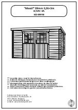 Preview for 20 page of Décor et Jardin 62243S900 Assembly Notice