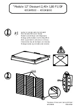 Preview for 12 page of Décor et Jardin Modules 12 43524P000 Assembly Notice