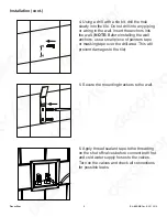 Preview for 8 page of Decor Star PL-002-GS Installation Instructions Manual