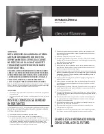 Предварительный просмотр 7 страницы decorflame QC212-GBKP Manual