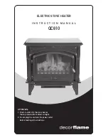 decorflame QC810 Instruction Manual preview