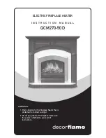 decorflame QCM270-50D Instruction Manual preview