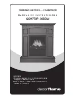 Предварительный просмотр 21 страницы decorflame QCM770P-36BDW Instruction Manual