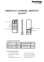 DecorQuip Dream Range 191679 Quick Start Manual preview