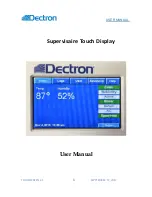 Предварительный просмотр 1 страницы Dectron TOUCHSCREEN 2.1 User Manual