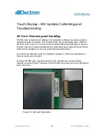 Предварительный просмотр 21 страницы Dectron TOUCHSCREEN 2.1 User Manual