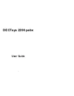 Dectsys DECTsys-2200 pabx User Manual preview