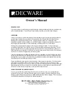 Preview for 8 page of Decware SE84CS Owner'S Manual