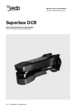 Deda Elementi Superbox DCR Use And Maintenance Manual предпросмотр